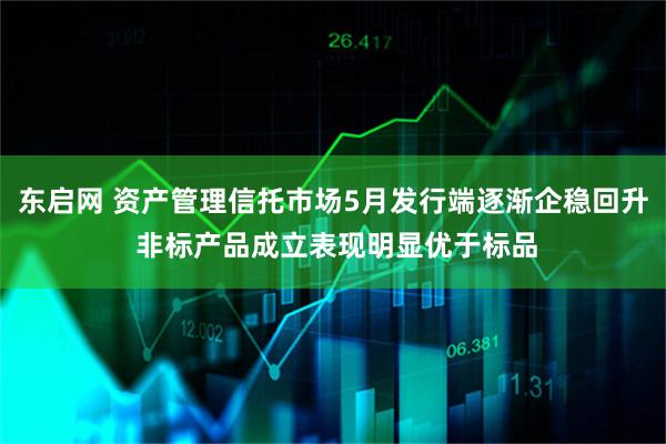 东启网 资产管理信托市场5月发行端逐渐企稳回升 非标产品成立表现明显优于标品